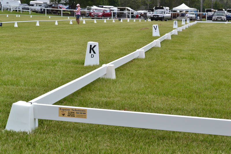 60 x 20mt White PVC Portable Arena only