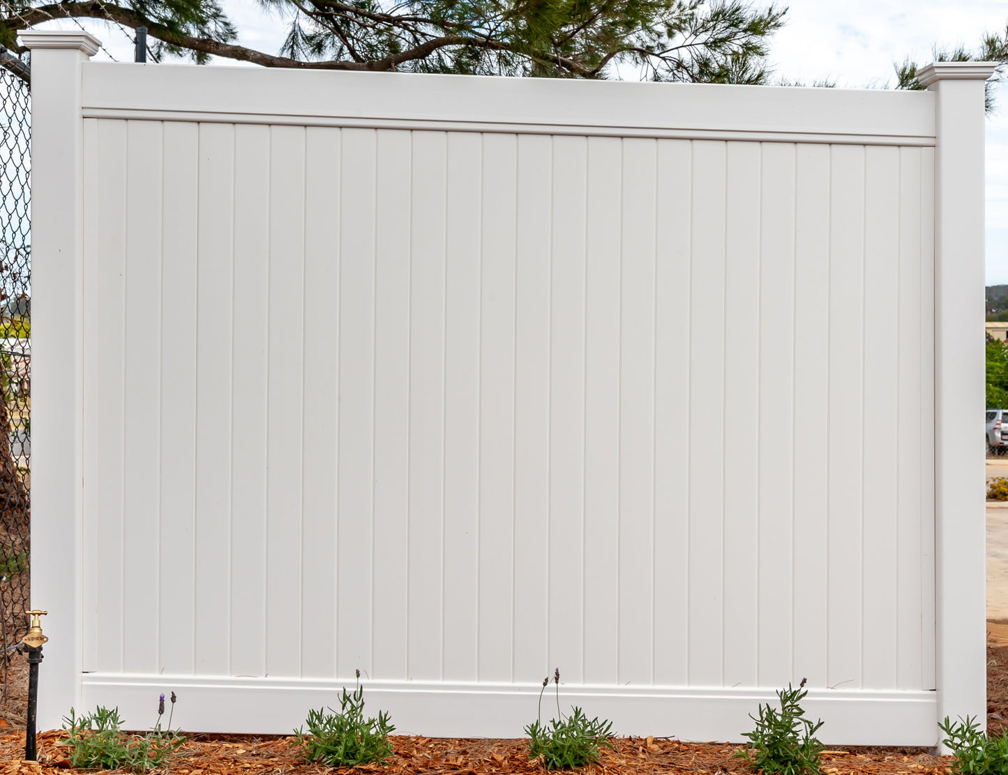 Premium PVC Full Privacy Dawson Style End Post (Copy) (Copy)