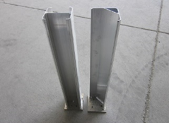 Aluminum 1800mm flange post (Copy)