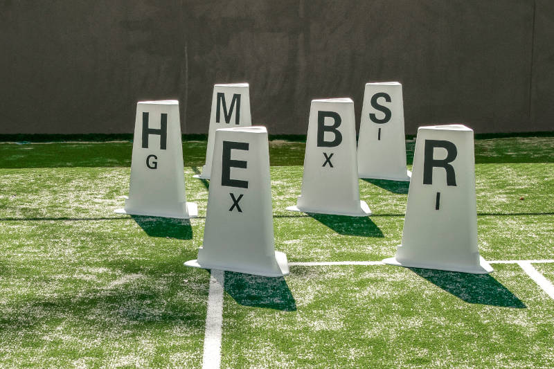 White PVC 60 x 20mt Portable dressage arena Set